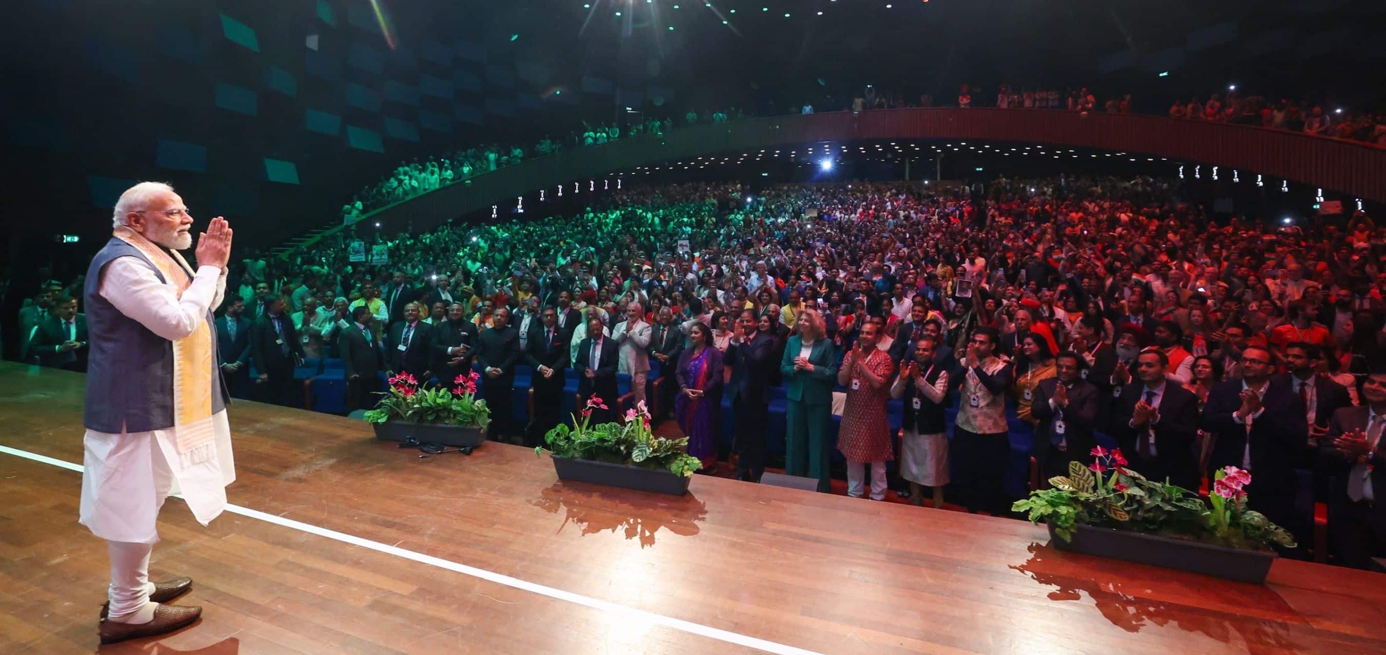 Prime Minister addresses the Indian Diaspora in the Netherlands