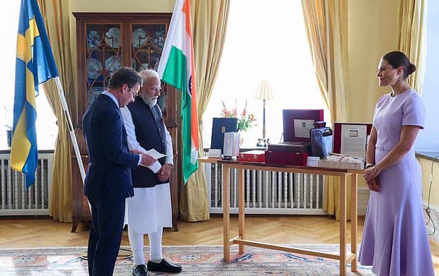 Tagore's legacy bridges India-Sweden ties: PM Modi, Kristersson exchange unique gifts