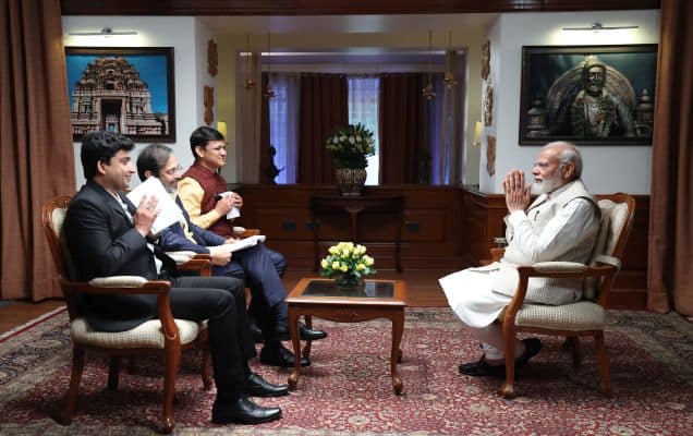 ন্যুস18 নেৎৱার্ক্তা পীবা প্রধান মন্ত্রী মোদীগী অখন্নবা ইন্তর্ভ্যু