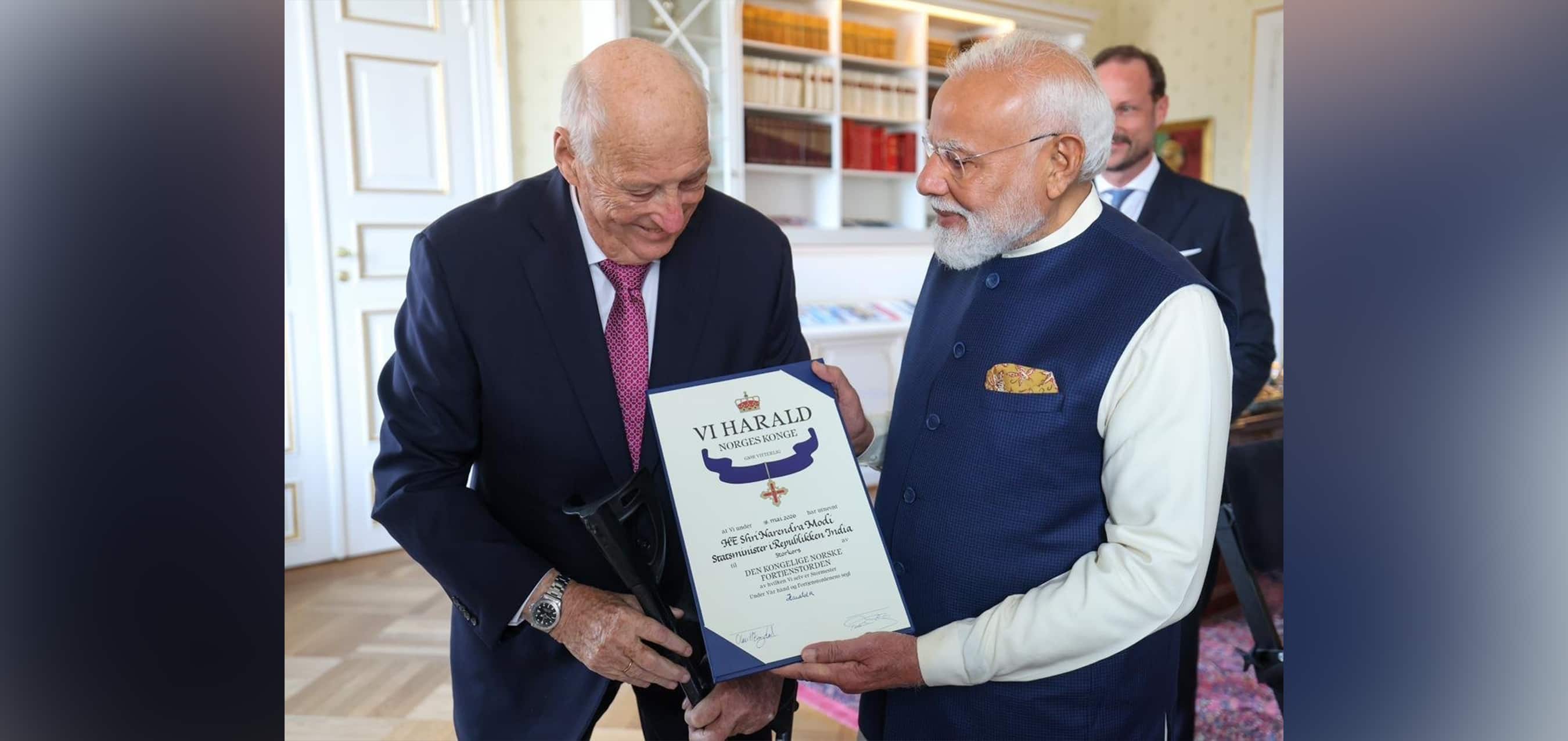 Prime Minister’s Audience with His Majesty King Harald V of Norway
