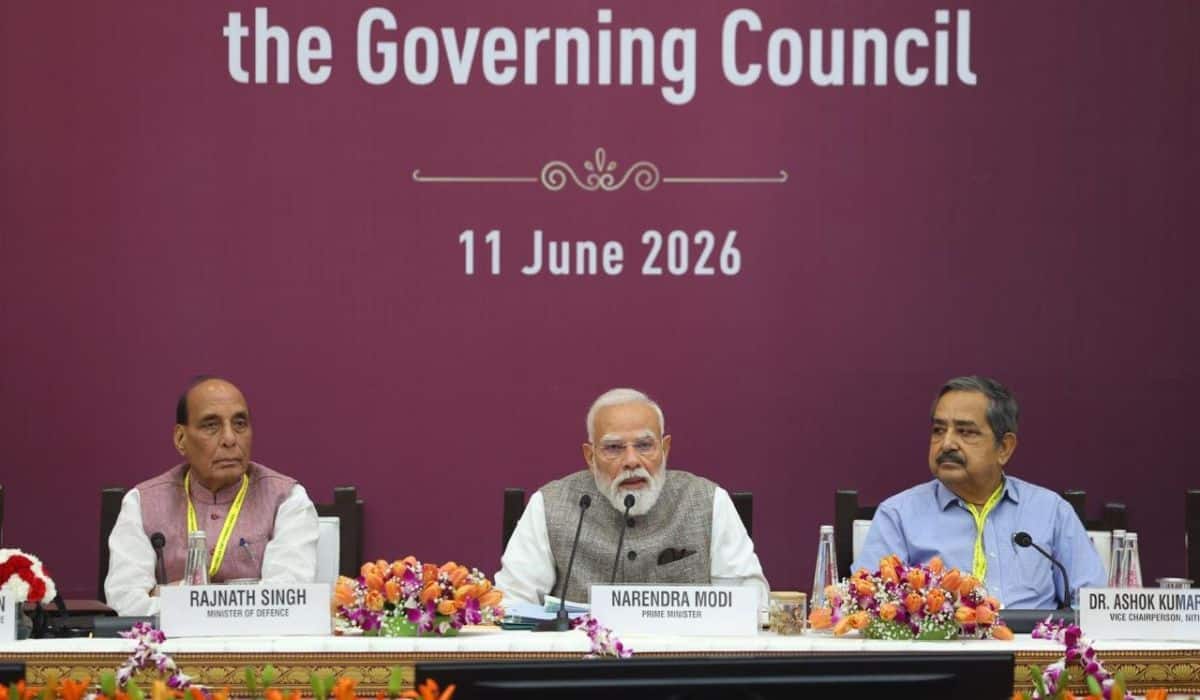 PM chairs 11th Governing Council Meeting of NITI Aayog