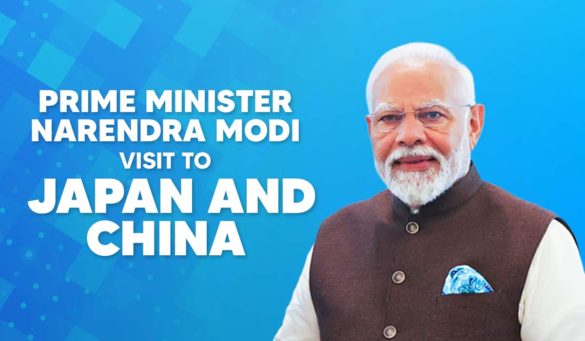 Prime Minister Narendra Modi to visit Japan and China