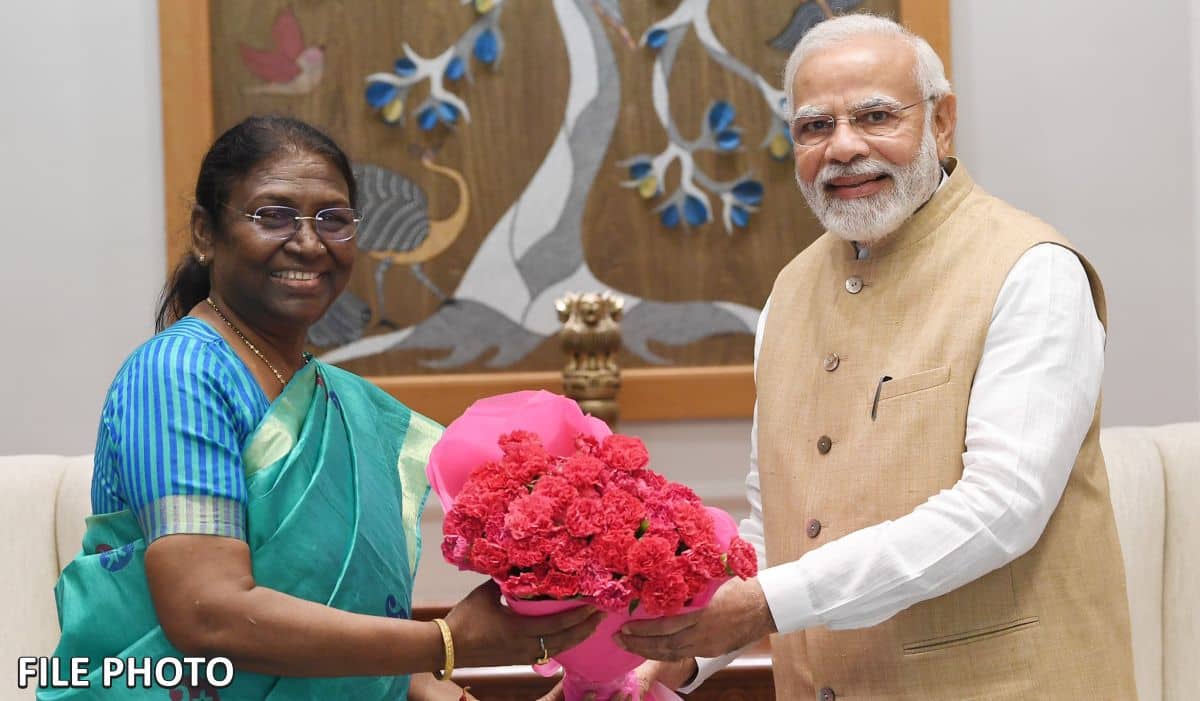 PM Modi expresses gratitude to President Of India for birthday wishes