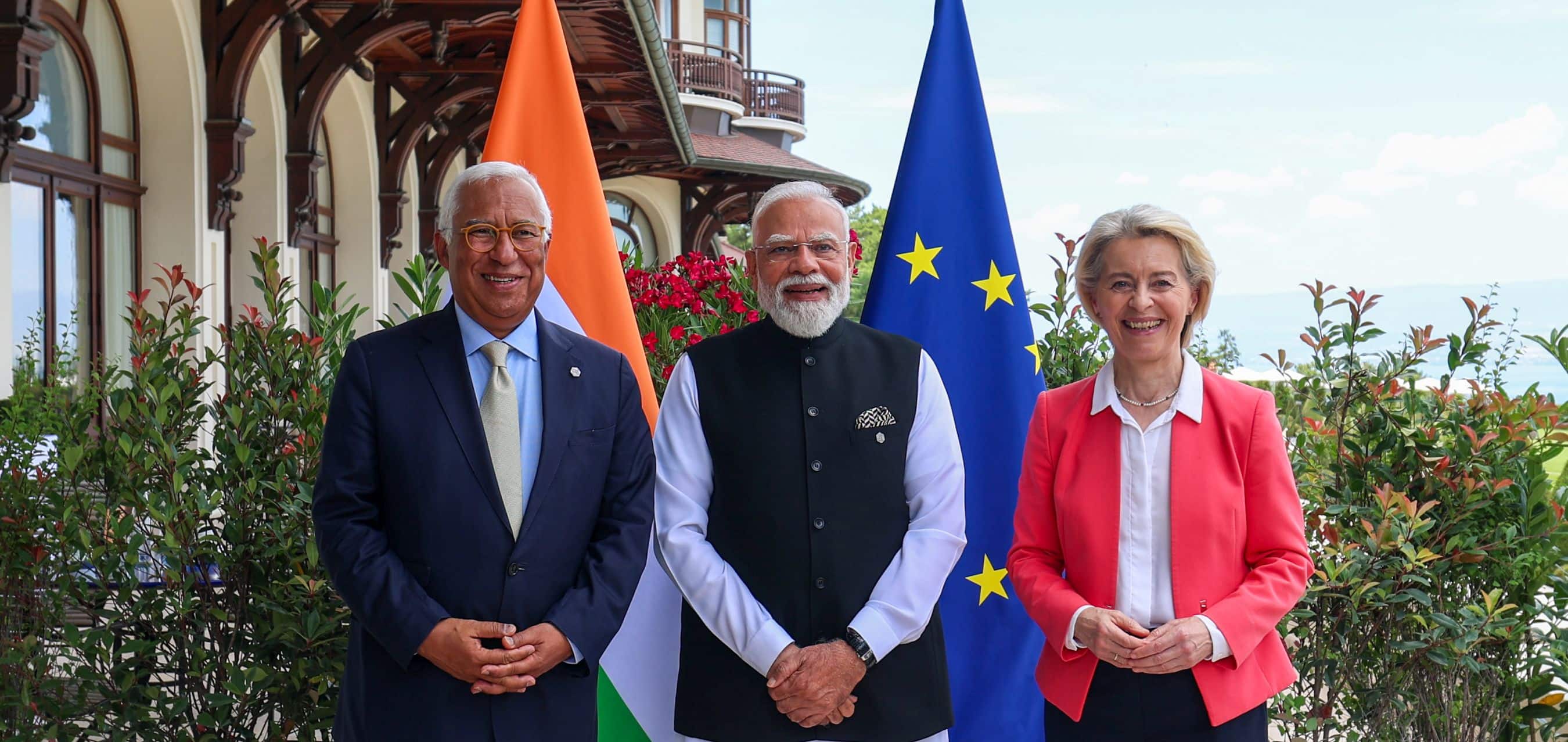 PM Modi’s meeting with President of the European Council, and President of the European Commission on the sidelines of the G7 Summit
