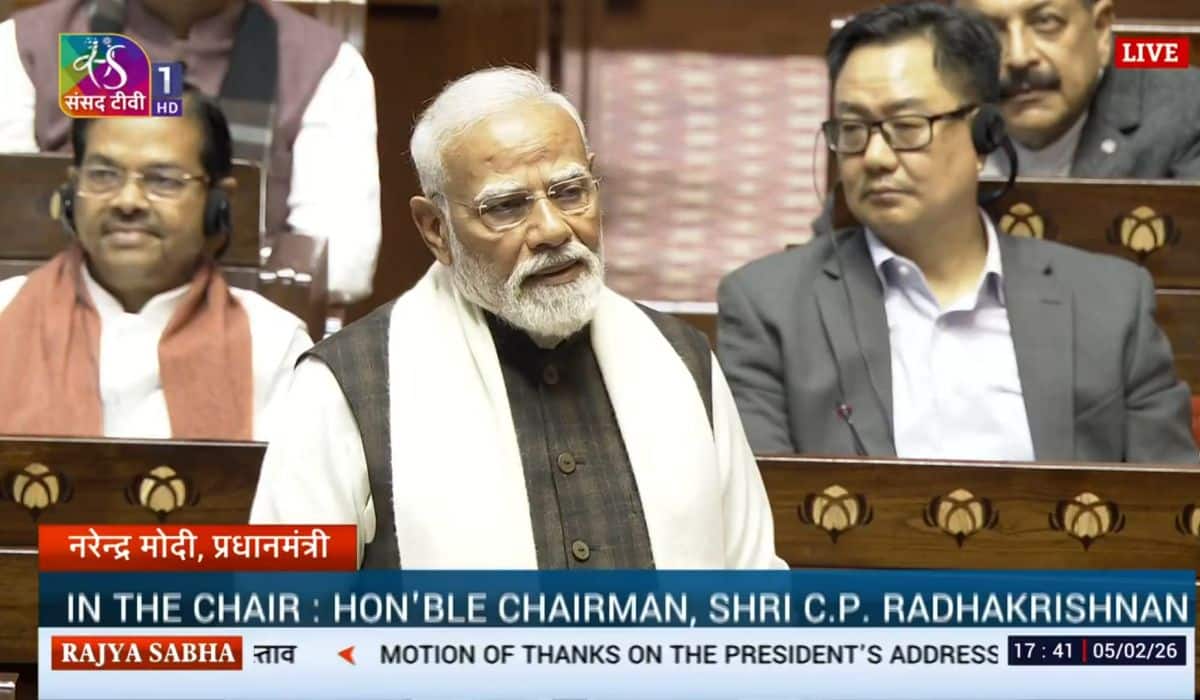 PM Modi’s reply to the Motion of Thanks on the President’s Address in Rajya Sabha