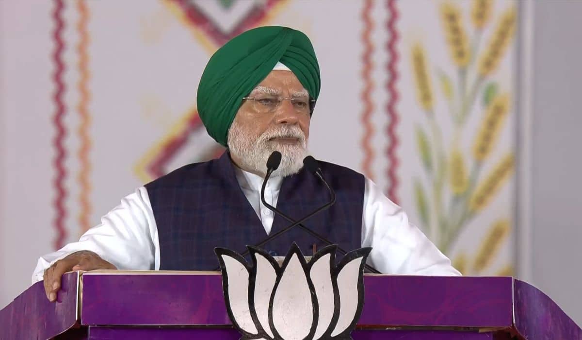 PM addresses an energy-packed public rally in Jalandhar, Punjab