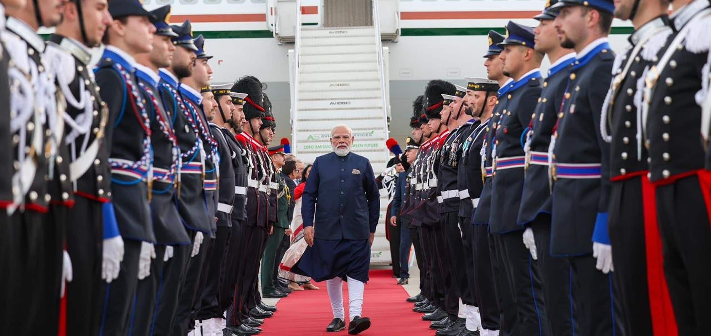 PM Modi arrives in Italy for key engagements