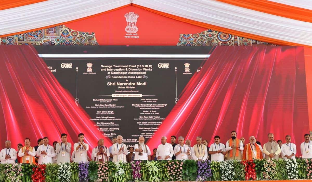 PM Modi lays foundation stone, inaugurates multiple development projects in Gaya Ji, Bihar