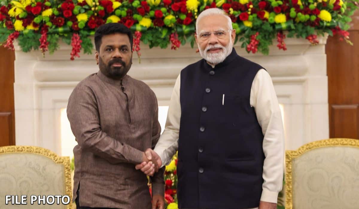 PM Modi receives a phone call today from President of Sri Lanka