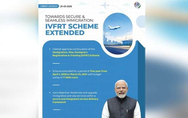 Cabinet clears Rs 1,800 crore plan to modernise India's immigration system  