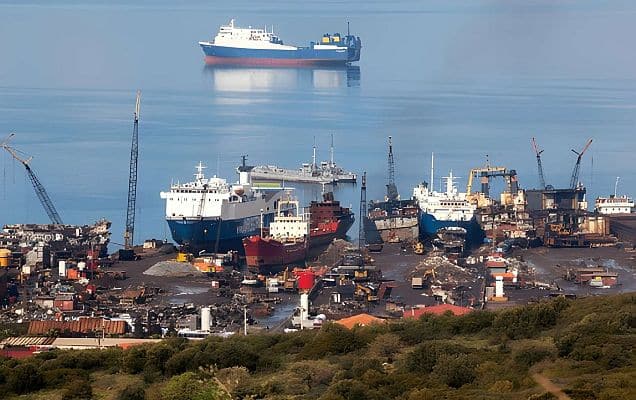 India has become world's leading ship recycling nation