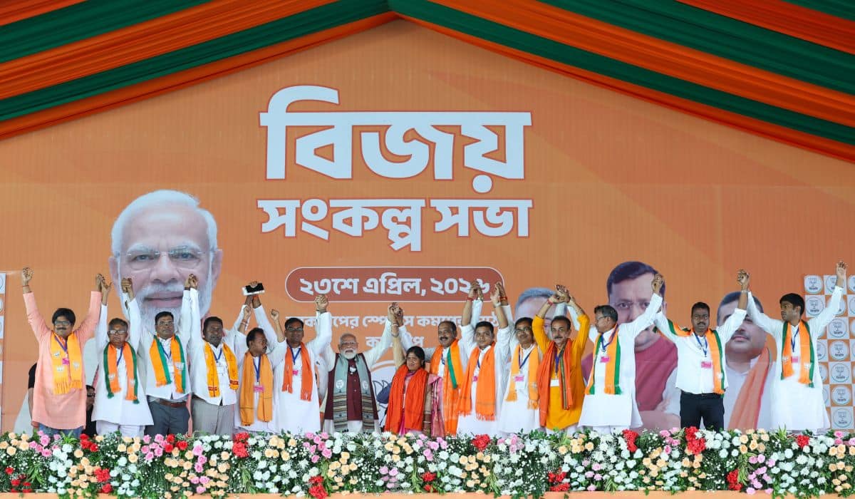 PM Modi’s high-energy rallies in Krishnanagar and Mathurapur, West Bengal