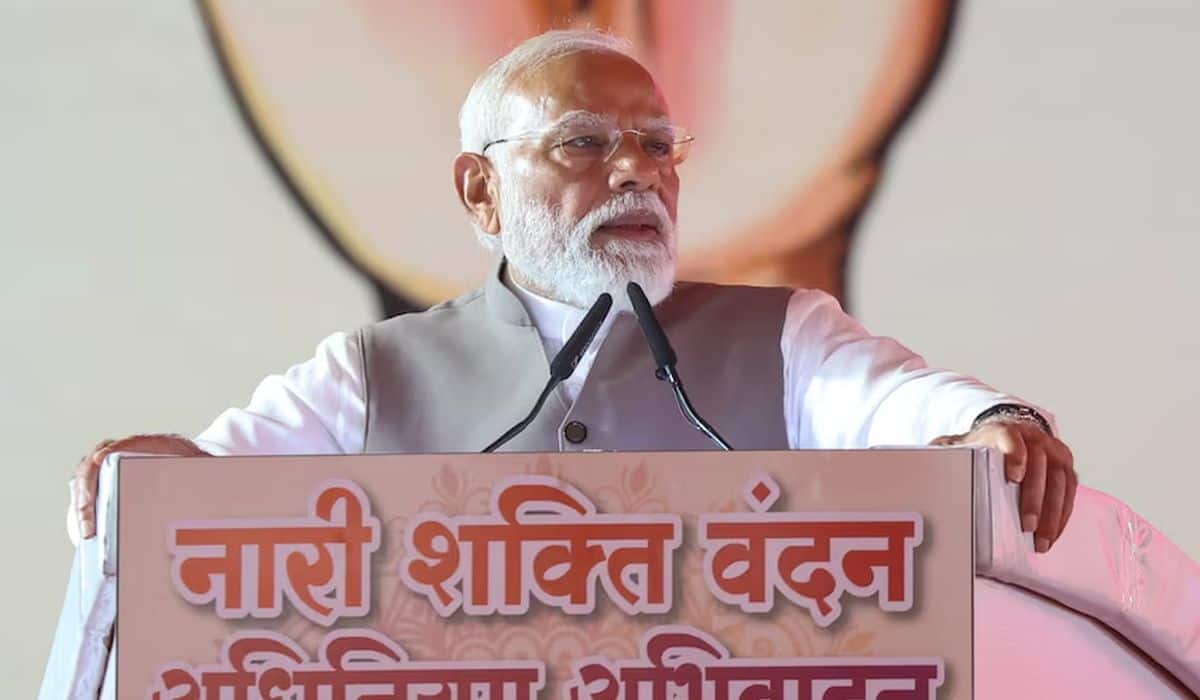 The BJP-NDA government is making women self-reliant and giving them leadership in building a developed India: PM Modi in Varanasi 