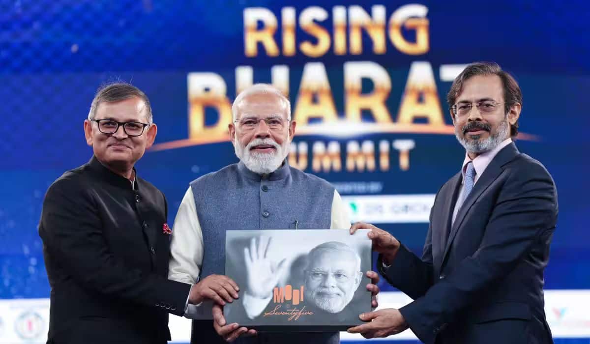 PM Modi addresses Network18 Rising Bharat Summit