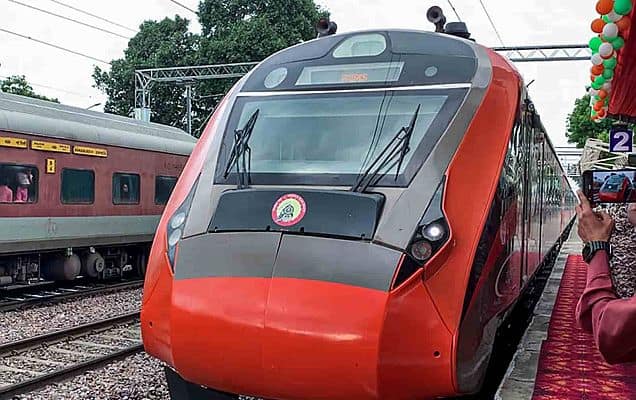 RCF Kapurthala manufactures its first 16-car Vande Bharat train rake