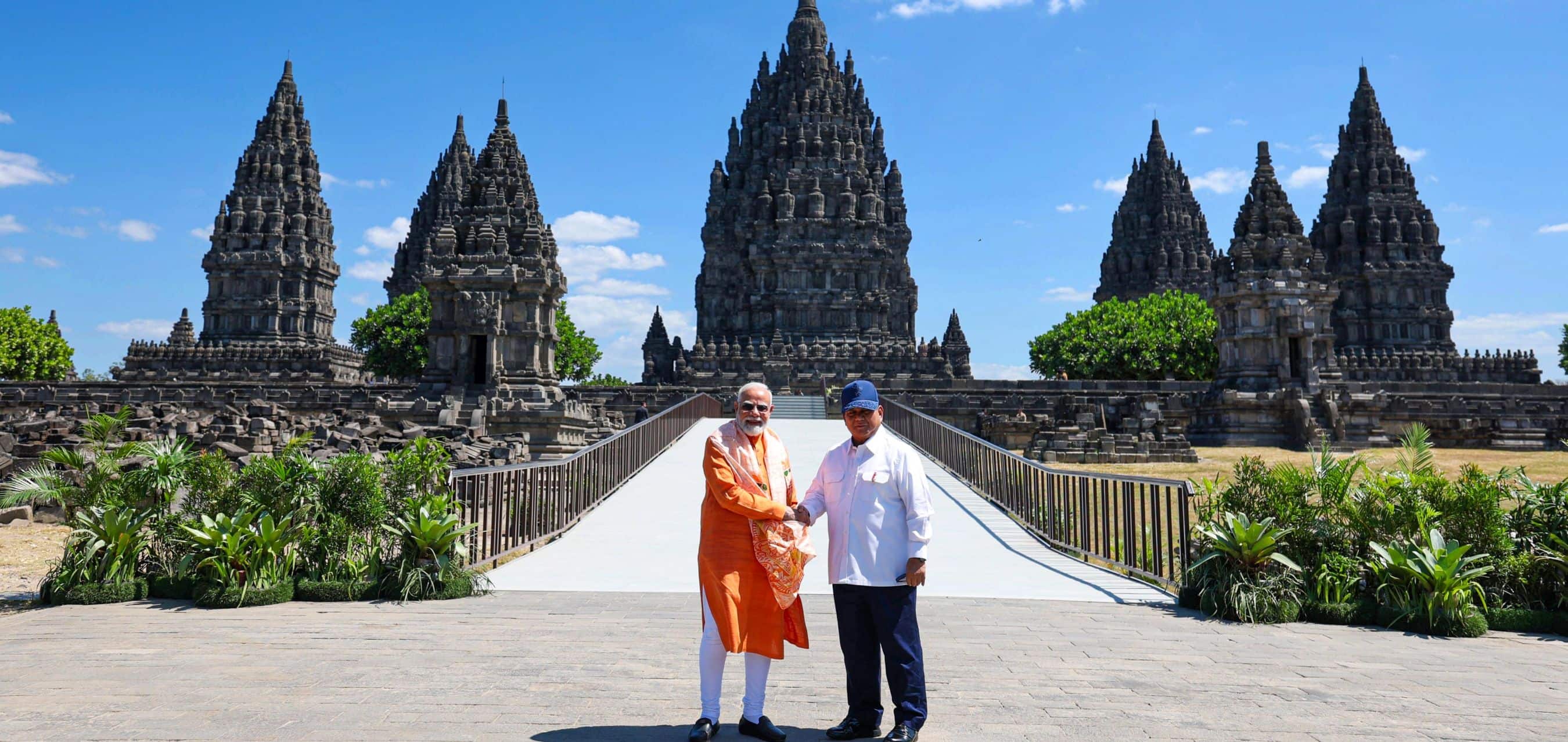 Prime Minister visits the UNESCO World Heritage Prambanan Temple Complex