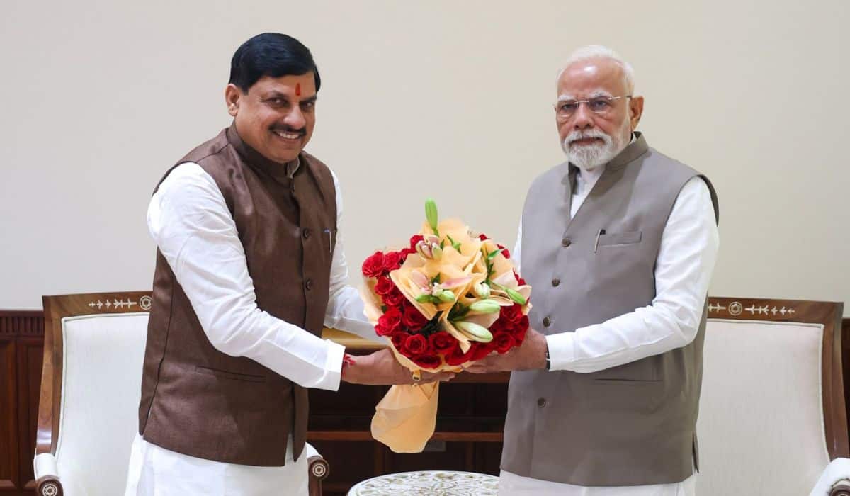 Madhya Pradesh Chief Minister meets PM Modi