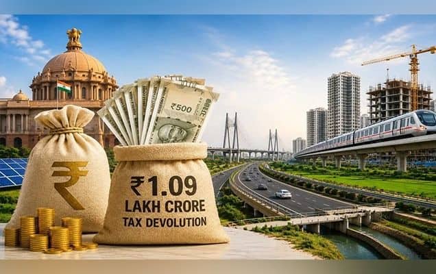 Centre releases Rs 1.09 lakh crore tax devolution; Uttar Pradesh gets biggest share to accelerate development spending