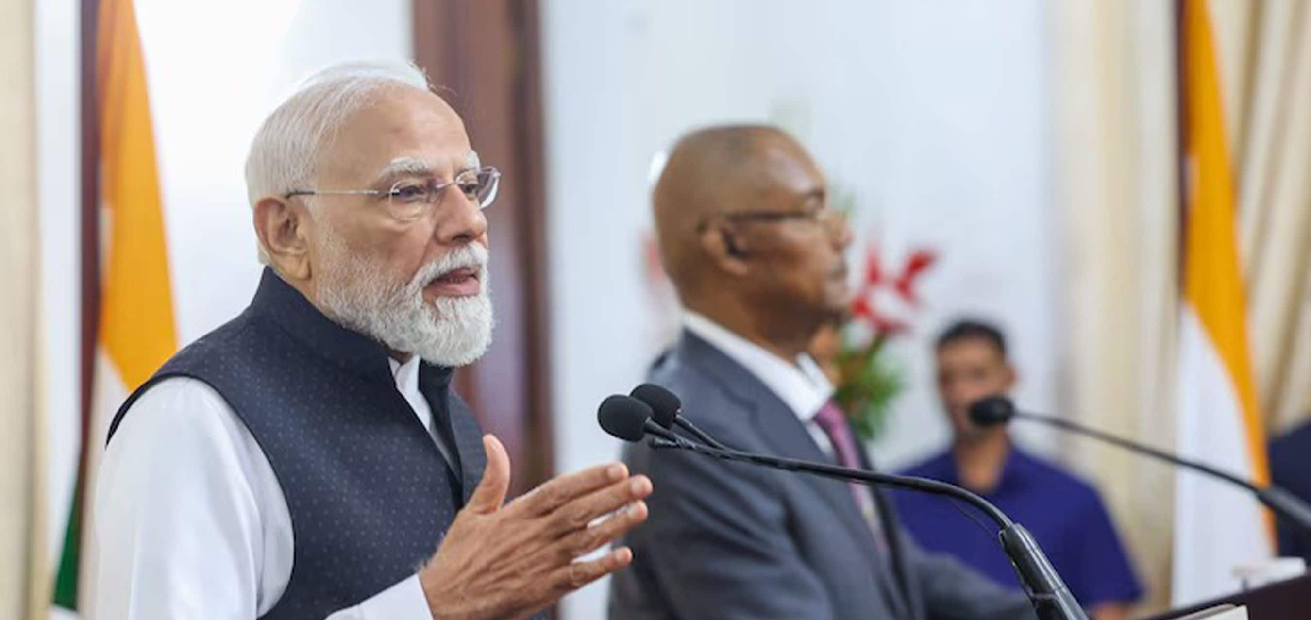 Our vision is to make the Indian Ocean an Ocean of Opportunity: PM Modi at the India-Seychelles Joint Press Meet 