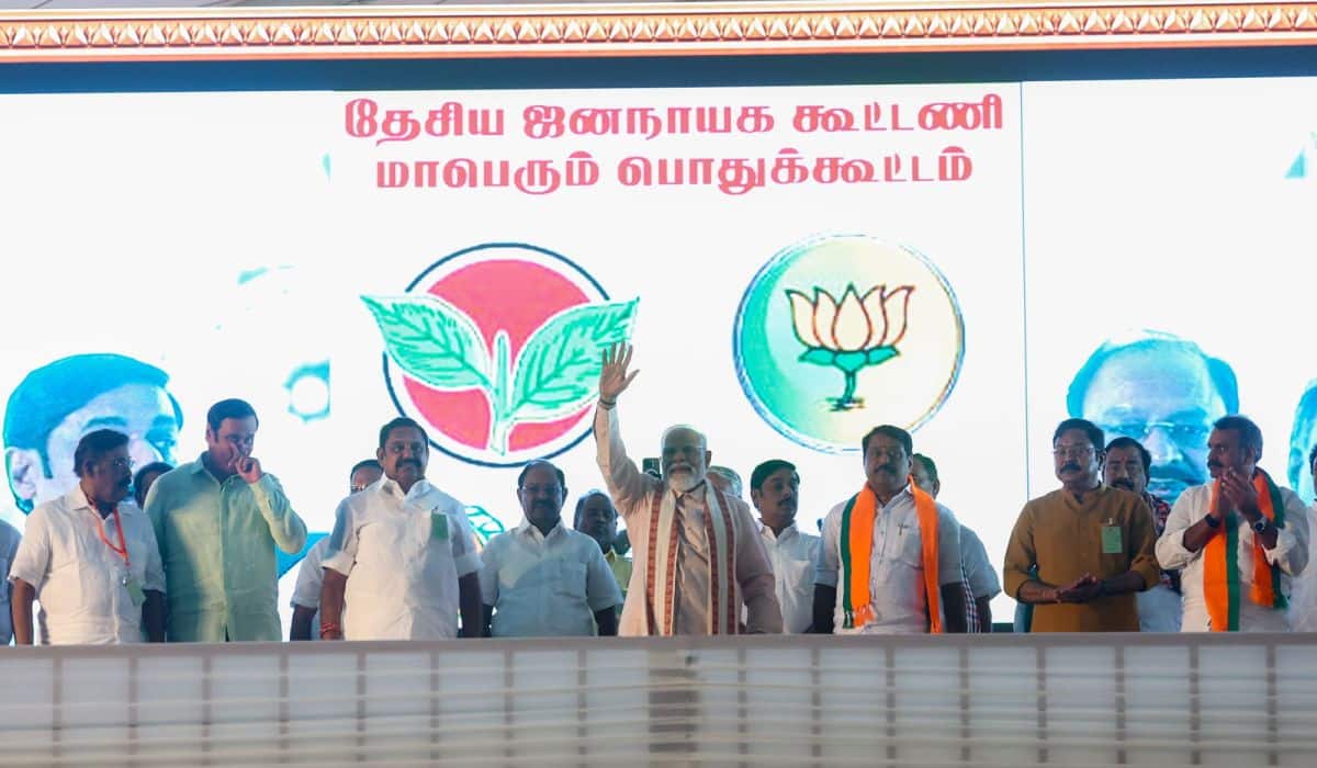 Tiruchirappalli turns out in huge numbers for PM Modi’s public meeting