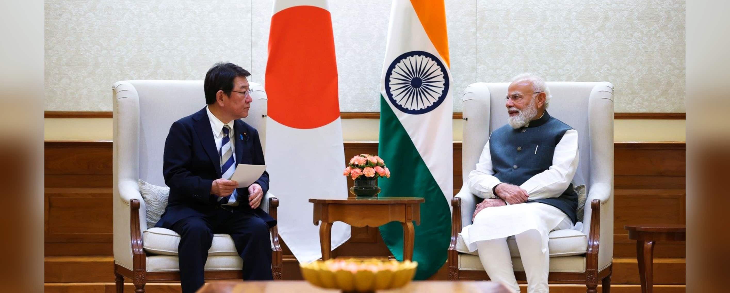 Minister for Foreign Affairs of Japan meets Prime Minister
