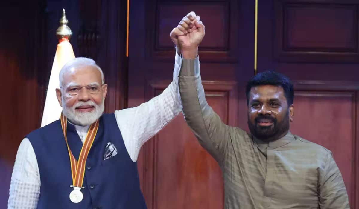PM Modi conferred the 'Sri Lanka Mitra Vibhushana'