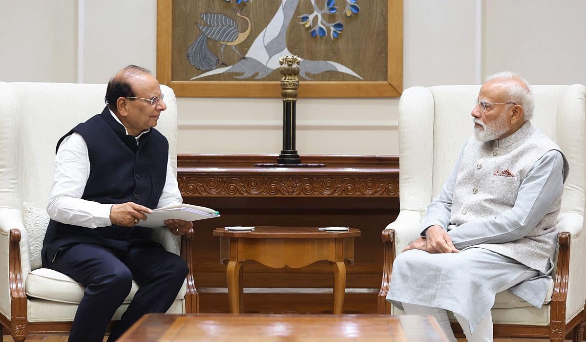 Lieutenant Governor of Ladakh meets the Prime Minister