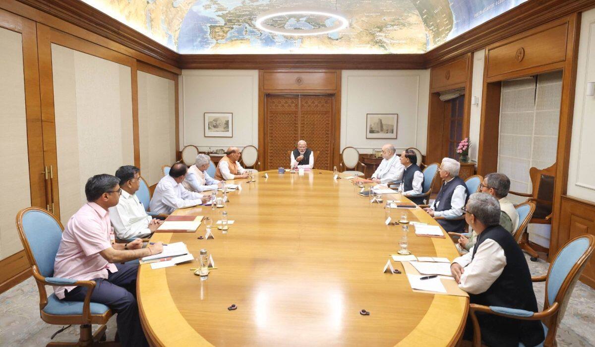 Prime Minister chairs a meeting of the CCS