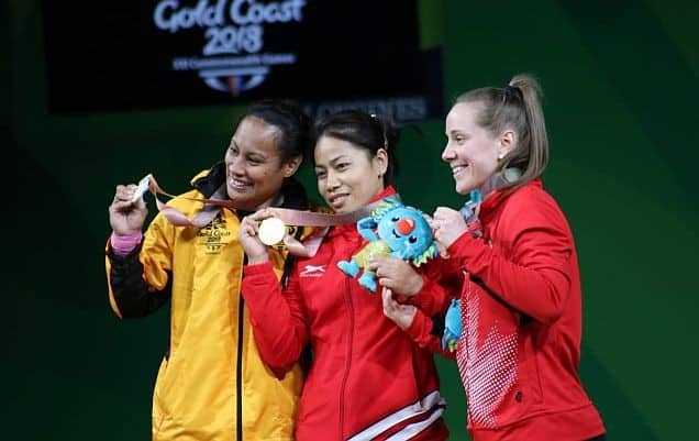 PM congratulates Sanjita Chanu on winning the Gold Medal in the Women’s 53 kg weightlifting event