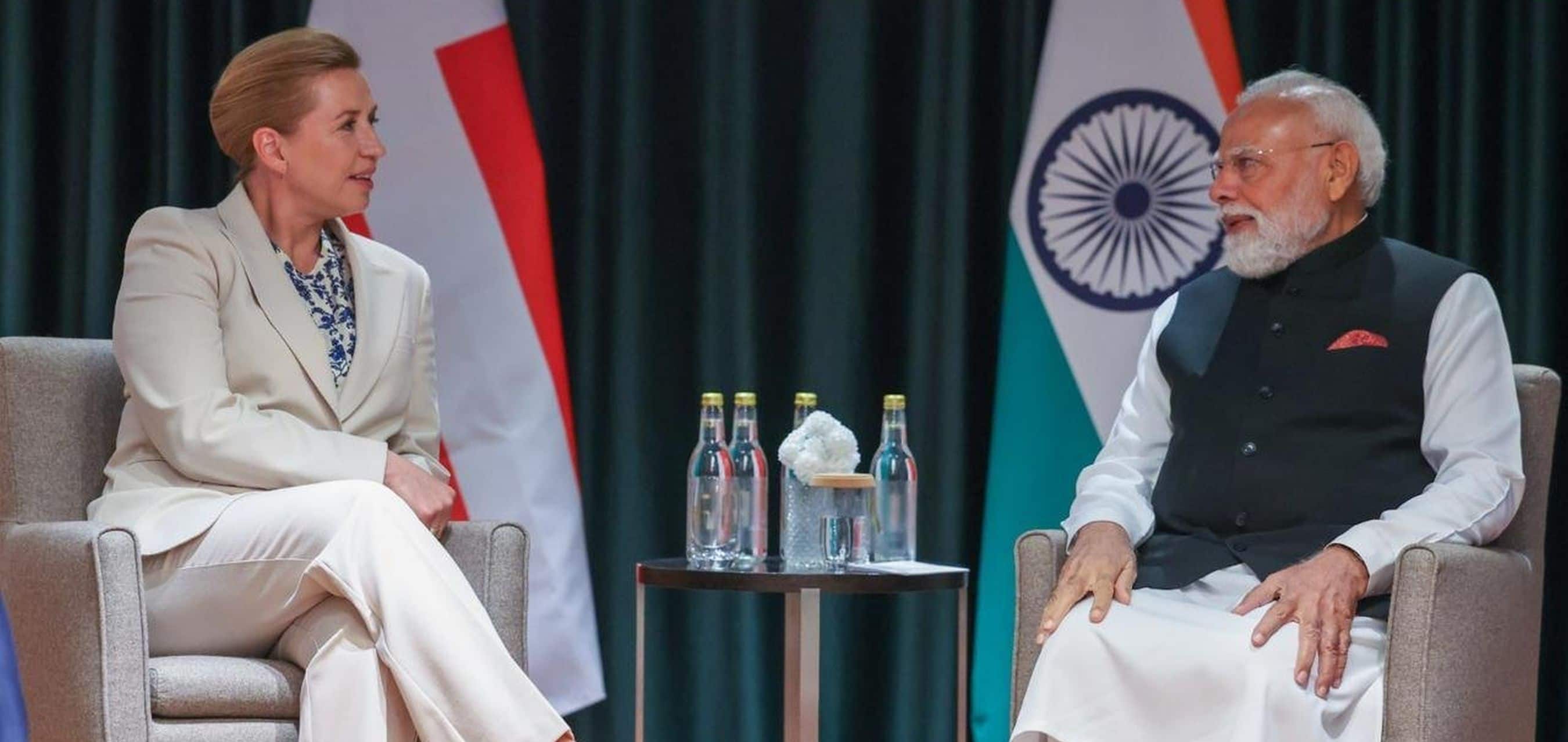Prime Minister’s meeting with Acting Prime Minister of Denmark on the margins of the 3rd India-Nordic Summit