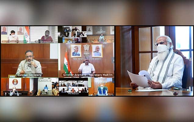 PM Modi chairs high-level meeting amid oxygen crisis, asks officials to increase production