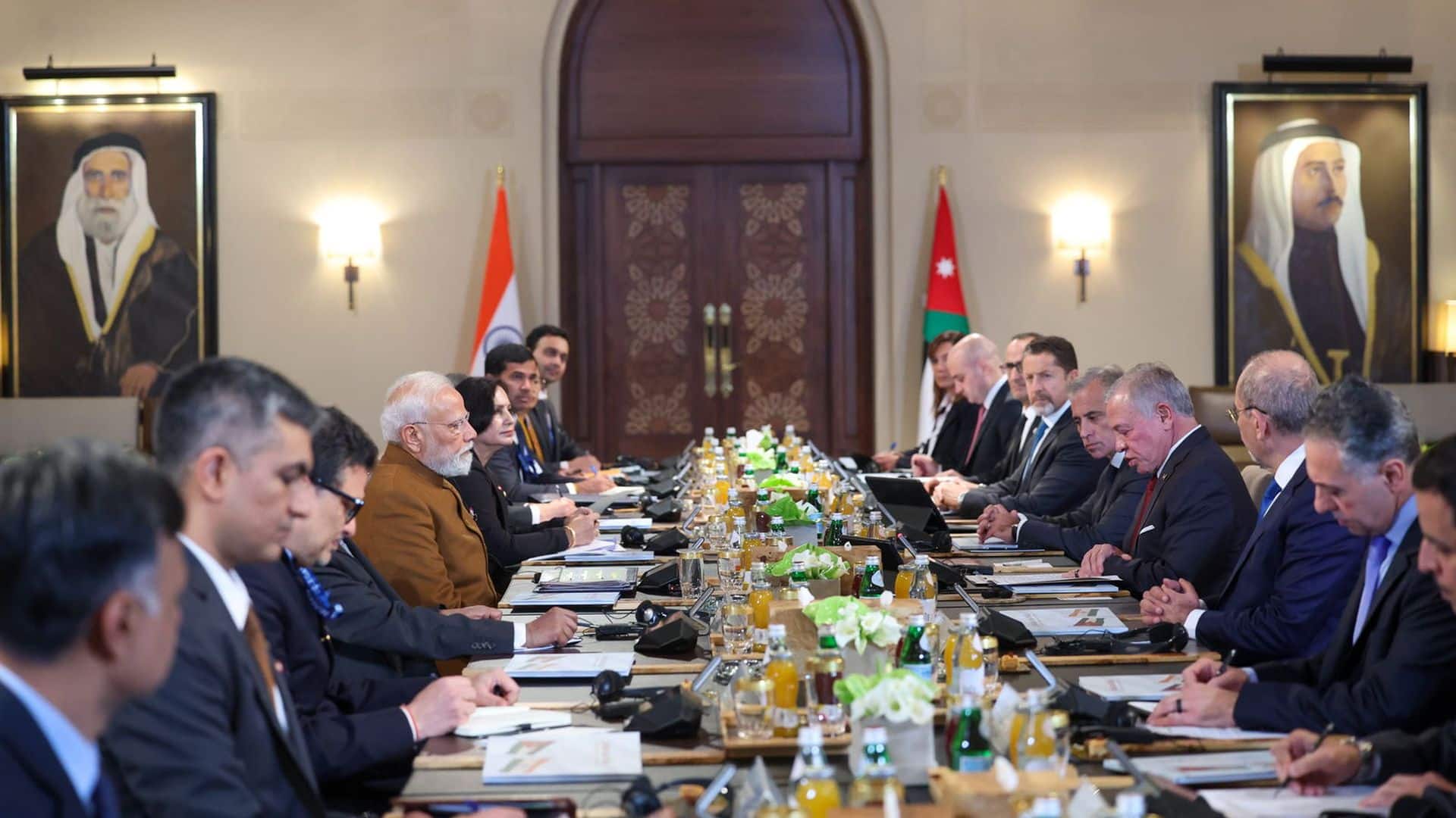 Today’s meeting will give a new momentum and depth to Bharat-Jordan relationship: PM Modi after meeting HM King Abdullah II