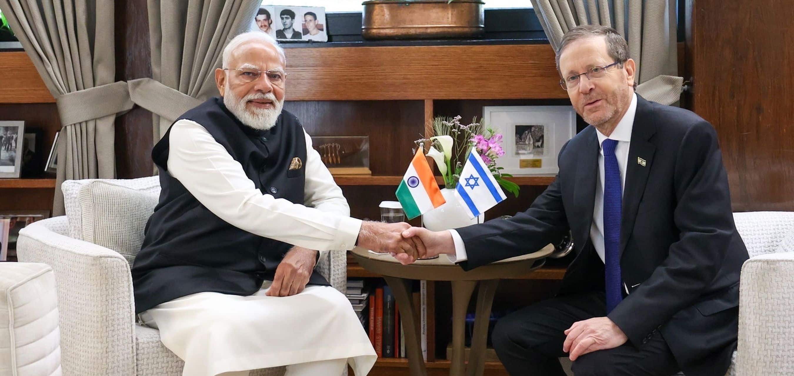 Prime Minister meets with the President of Israel