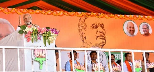Sitting in AC rooms, 'Urban Maoists' have ruined the lives of adivasis: PM Narendra Modi