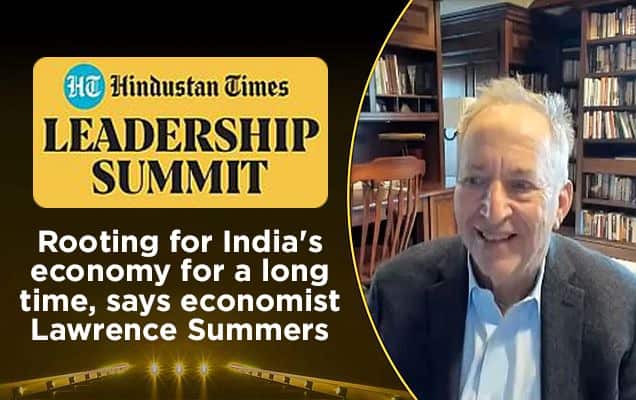 HTLS 2021: Rooting for India's economy for a long time, says economist Lawrence Summers