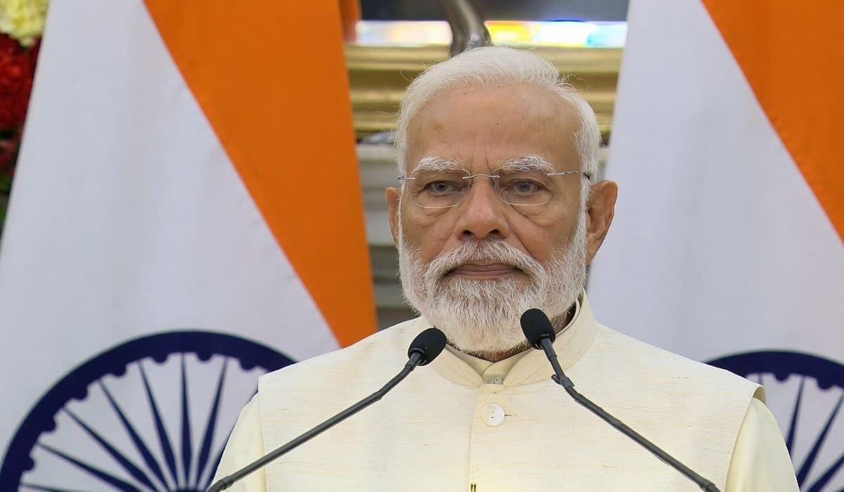 PM Modi, President To Lam of Vietnam attend joint press meet at Hyderabad House, New Delhi