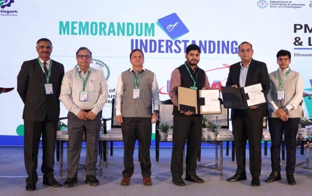 Chhattisgarh signs two key MoUs to strengthen PM GatiShakti implementation