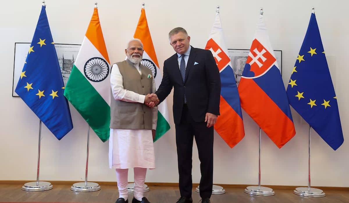 Modi In Slovakia