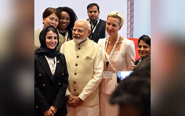 Can we have a picture? BRICS delegates gather around PM Modi for candid photo op 