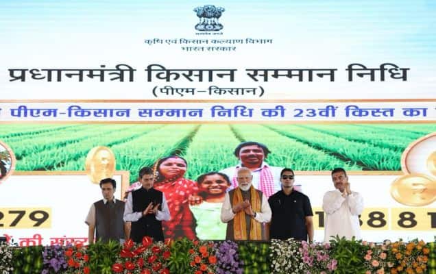 Over 2.17 Crore UP Farmers Receive Rs 4,352 Crore As PM Modi Releases PM-Kisan Installment