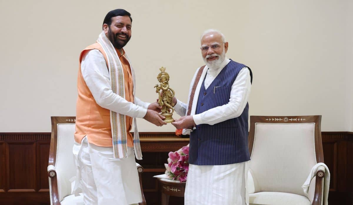 Chief Minister of Haryana meets the Prime Minister