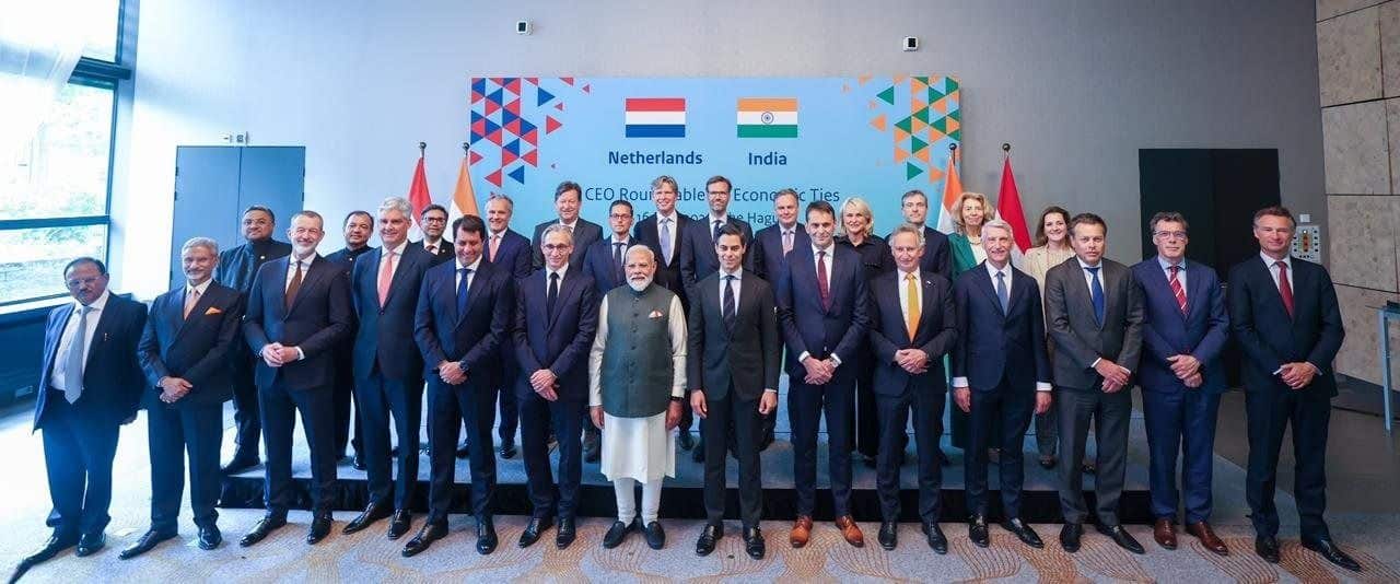 Prime Minister meets with Dutch CEOs