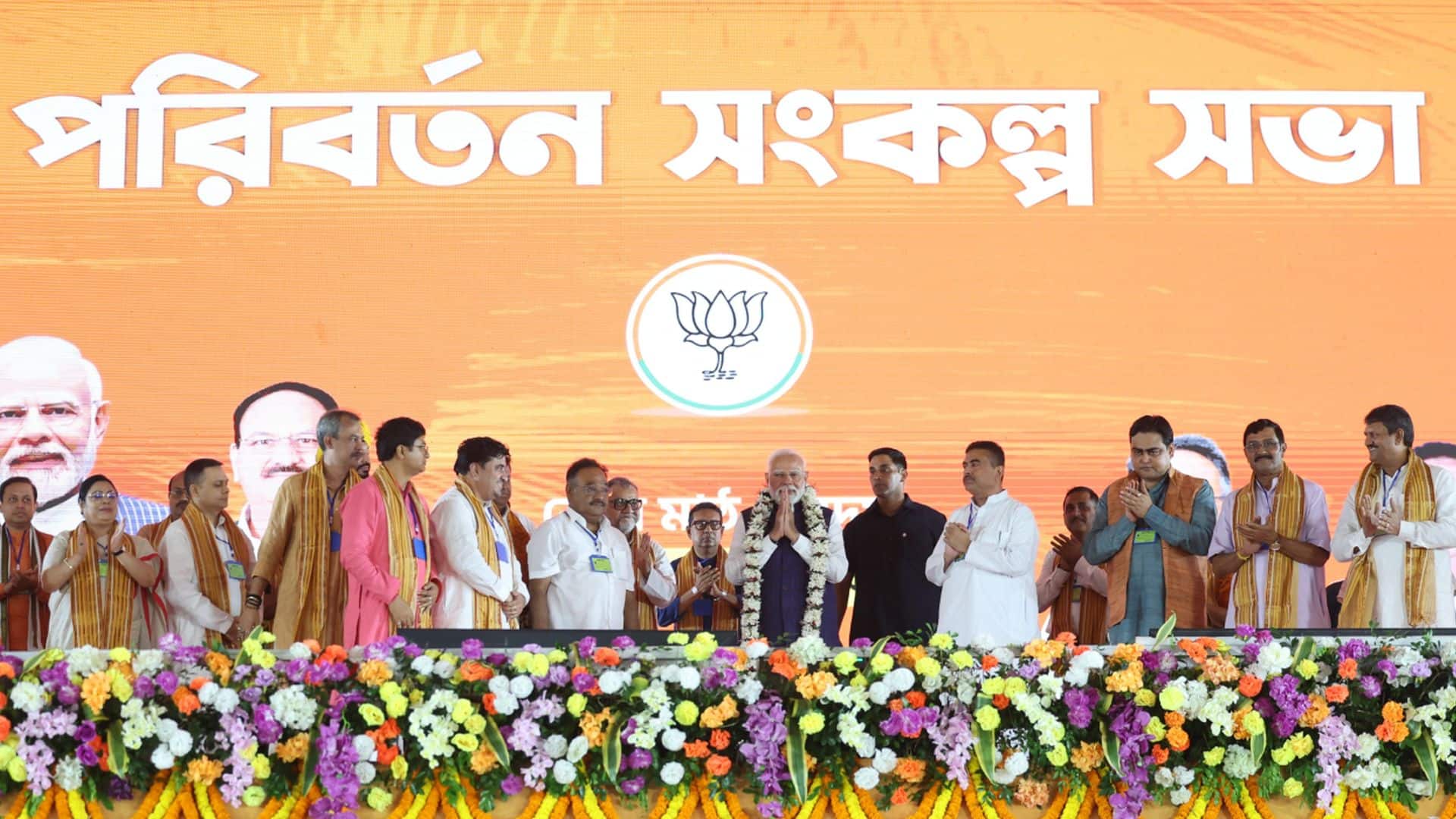 PM Modi’s Kolkata rally: Call for a Viksit Bangla, real ‘poriborton’ and end of TMC’s misrule!