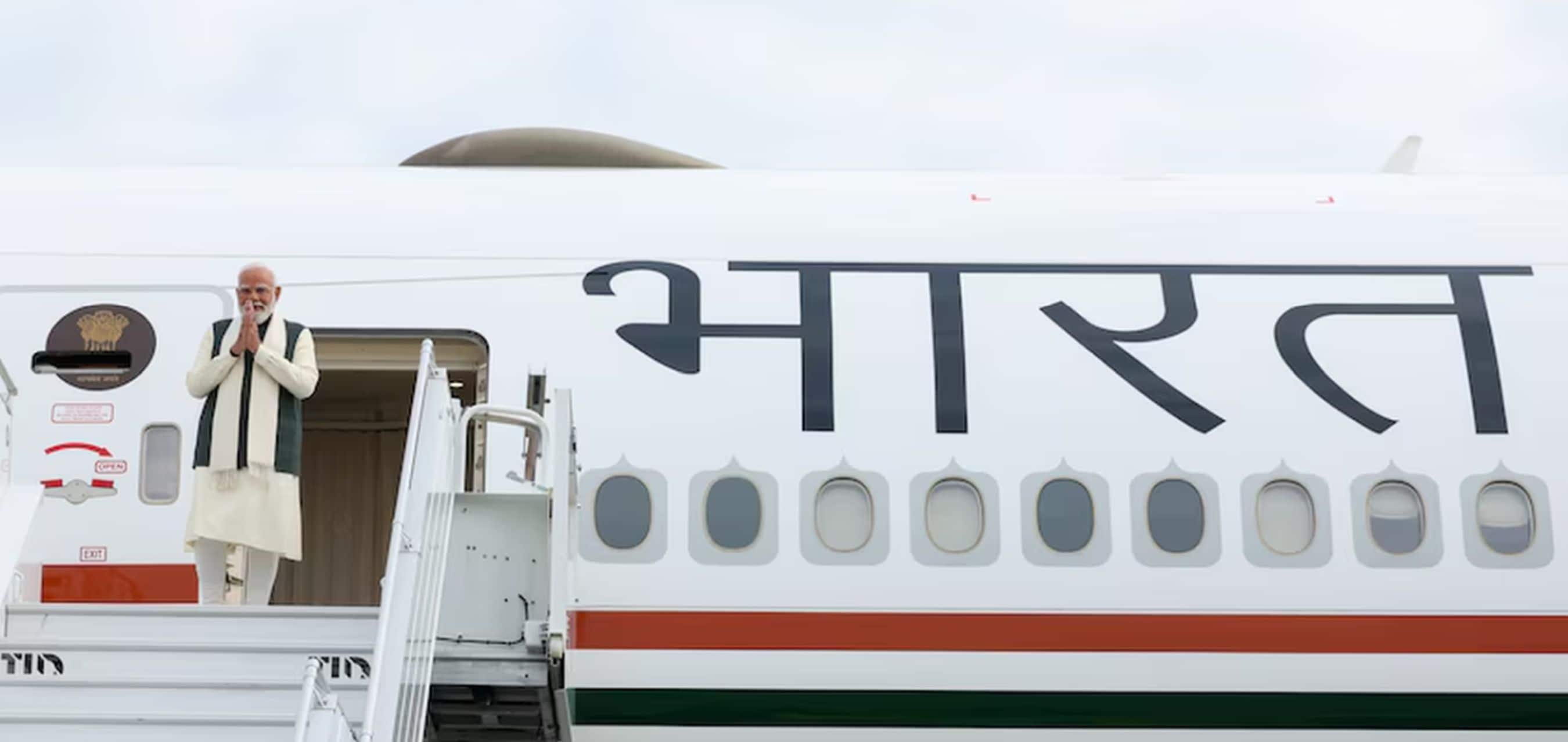 PM Modi arrives in Norway