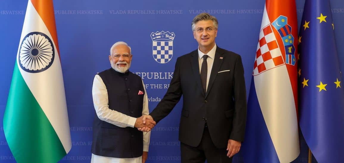 PM Modi meets Prime Minister of the Republic of Croatia