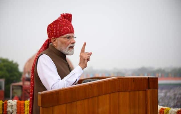 PM Modi announces free online coaching for competitive exams in Independence Day speech 