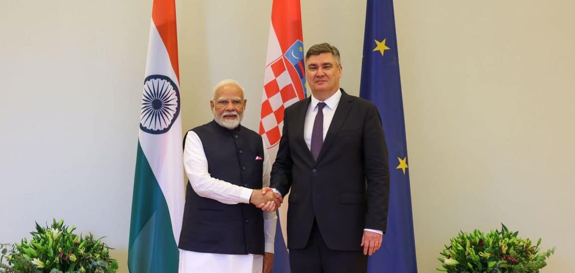PM Modi meets President of the Republic of Croatia