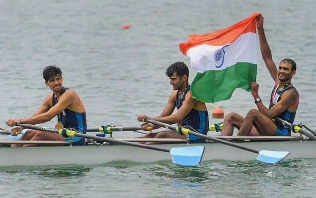 PM congratulates Indian Rowing Team on winning Gold at Asian Games- 2018 