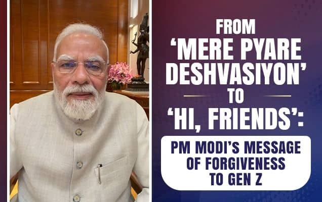 From ‘Mere Pyare Deshvasiyon’ To ‘Hi, Friends’: PM Modi’s Message Of Forgiveness To Gen Z