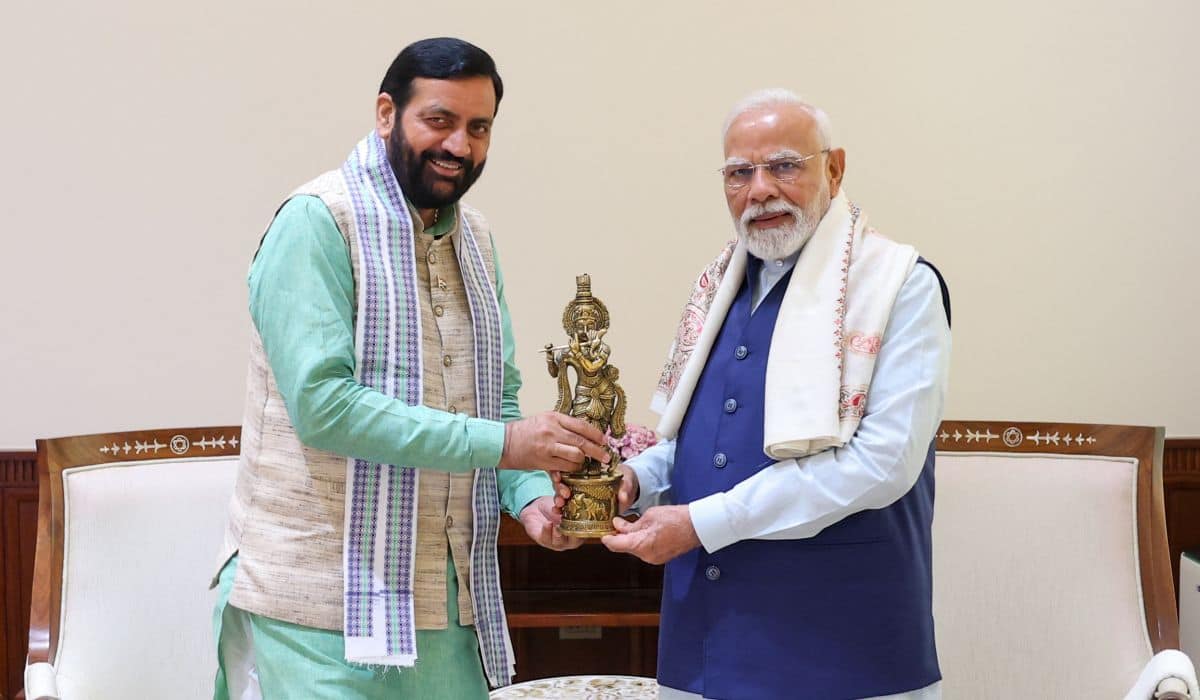 Haryana Chief Minister meets Prime Minister